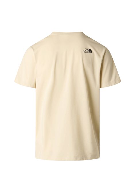 T-shirt The North Face Evolution Box Half Dome Regular Desert Stone Uomo THE NORTH FACE | T-shirt | NF0A8G9C-DOM